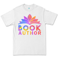 White book author funny author book writing Premium Tee - linhVisuals