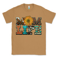 Toasted Coconut western cowhide leopard turquoise  leather aztec sunflower mom Classic Tee - Artiststas