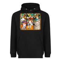 Black autumn sheeps Heavyweight Hoodie - Jasminsmagicworld