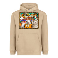 Mushroom autumn sheeps Heavyweight Hoodie - Jasminsmagicworld