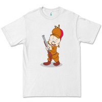White elmer fudd Premium Tee - linhVisuals