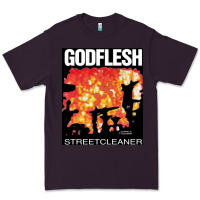 Plum GODFLESH Streetcleaner Premium Tee - linhVisuals