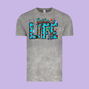 Doctor Life Vintage Tee Designed By Cowhidedigitalart