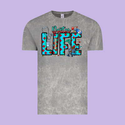 Doctor Life Vintage Tee Designed By Cowhidedigitalart
