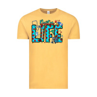 Vintage Mustard Doctor Life Vintage Tee - CowhideDigitalArt