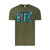 Vintage Olive Doctor Life Vintage Tee - CowhideDigitalArt
