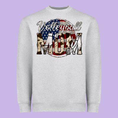 Volleyball  Mom 4 Heavyweight Sweatshirt Designed By Jasminsmagicworld