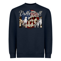 Navy volleyball  mom 4 Heavyweight Sweatshirt - Jasminsmagicworld