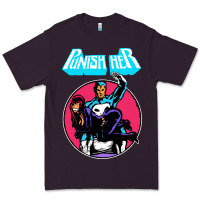 Plum superhero punish her Premium Tee - linhVisuals