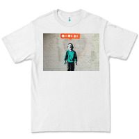 White banksy nobody likes me boy Premium Tee - linhVisuals
