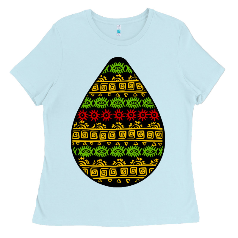 African Masks Teardrop Ladies Tee by BundleAndBundleShop | Teevron