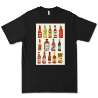 Black hot sauce Premium Tee - linhVisuals