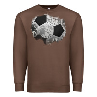 Chestnut cowhide soccer patch Premium Sweatshirt - Jasminsmagicworld
