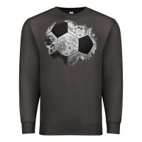 Smoke cowhide soccer patch Premium Sweatshirt - Jasminsmagicworld