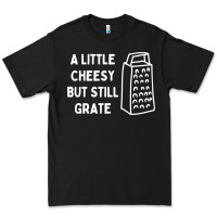 Black Cheesy But Still Grate Funny Pun Premium Tee - linhVisuals