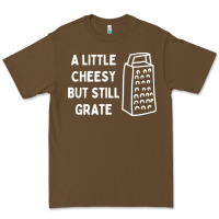 Cacao Cheesy But Still Grate Funny Pun Premium Tee - linhVisuals