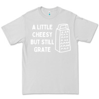 Dove Grey Cheesy But Still Grate Funny Pun Premium Tee - linhVisuals