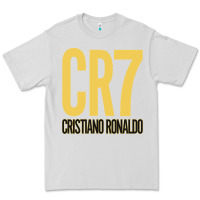 Dove Grey CR7 Cristiano Rocnaldo Portugal Premium Tee - linhVisuals
