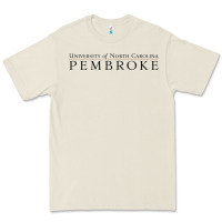 Bone University of North Carolin Pembroke Premium Tee - linhVisuals