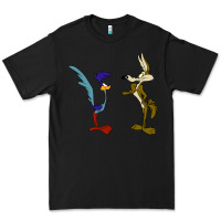 Black coyote and the road runner Premium Tee - linhVisuals
