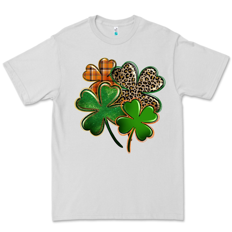 Leopard Shamrock St. Patricks Day Premium Tee by FaDigitalArtStudio | Teevron