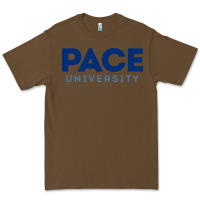 Cacao Pace University Premium Tee - linhVisuals