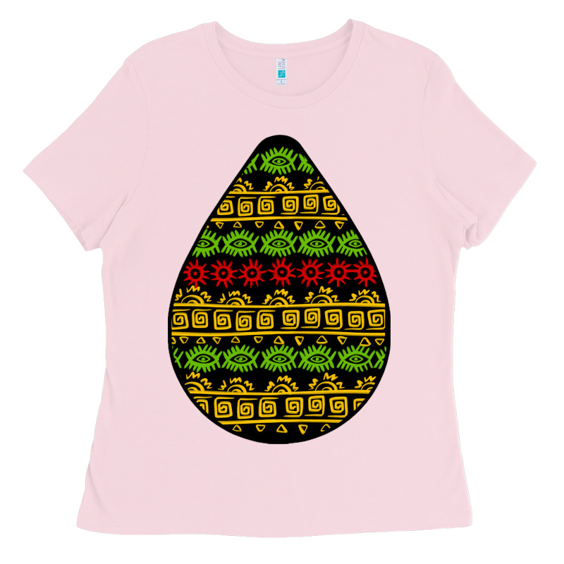 African Masks Teardrop Ladies Tee by BundleAndBundleShop | Teevron