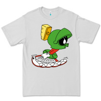 Dove Grey marvin the martian Premium Tee - linhVisuals