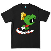Black marvin the martian Premium Tee - linhVisuals