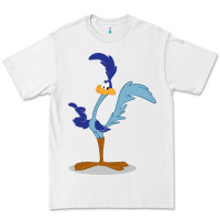 White roadrunner Premium Tee - linhVisuals