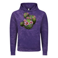 Cloud Purple arizona fishhook cacti Vintage Hoodie - LillyAllenDesigns