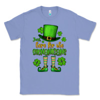 Colony Blue Just here for the shenanigans St. Patrick's Classic Tee - OliviaCreatesArt