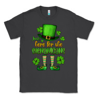 Smoke Just here for the shenanigans St. Patrick's Classic Tee - OliviaCreatesArt