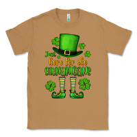 Toasted Coconut Just here for the shenanigans St. Patrick's Classic Tee - OliviaCreatesArt