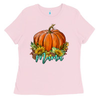 Bubblegum Pink pumpkin mama Ladies Tee - BundleAndBundleShop