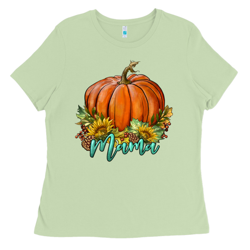 Pumpkin Mama Ladies Tee by BundleAndBundleShop | Teevron