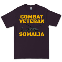 Plum combat veteran mogadishu somalia Premium Tee - linhVisuals