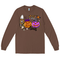 Chestnut Fab Boo Lous Long Sleeve Tee - CowhideDigitalArt