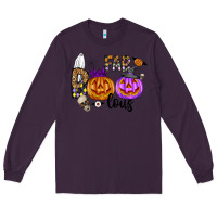 Plum Fab Boo Lous Long Sleeve Tee - CowhideDigitalArt