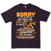 Plum birthday t  shirt sorry i'm already taken by sexy crazy girl october b Premium Tee - linhVisuals