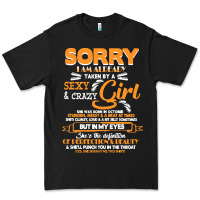 Black birthday t  shirt sorry i'm already taken by sexy crazy girl october b Premium Tee - linhVisuals