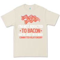 Bone bacon apparel t  shirt i'm not addicted to bacon we were just in a com Premium Tee - linhVisuals