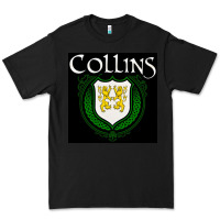 Black collins family irish coat of arms Premium Tee - linhVisuals