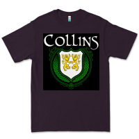 Plum collins family irish coat of arms Premium Tee - linhVisuals
