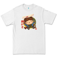 White kaylee kawaii Premium Tee - linhVisuals