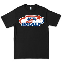 Black usa hockey Premium Tee - linhVisuals