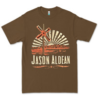 Cacao Jason Aldean Premium Tee - linhVisuals