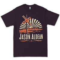 Plum Jason Aldean Premium Tee - linhVisuals
