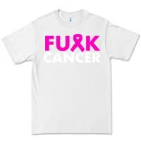 White fck cancer Premium Tee - linhVisuals