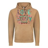 Vintage Camel love more worry less Vintage Hoodie - RacoonDesign